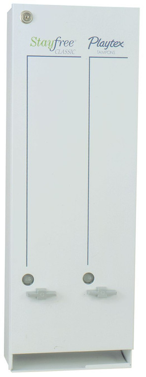 Dual White Enamel Vendor (s)(#)