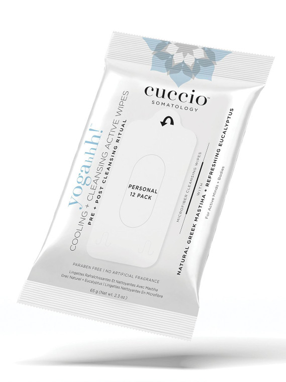 (X) Cuccio Cooling & Cleaning Active Wipes (12 per pkg)