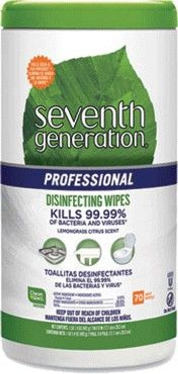 Seventh Generation Multi Surface Wipes -70ct
