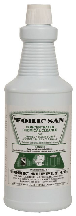 FORE San Shower/Tile Cleaner 9% Acid - Quarts