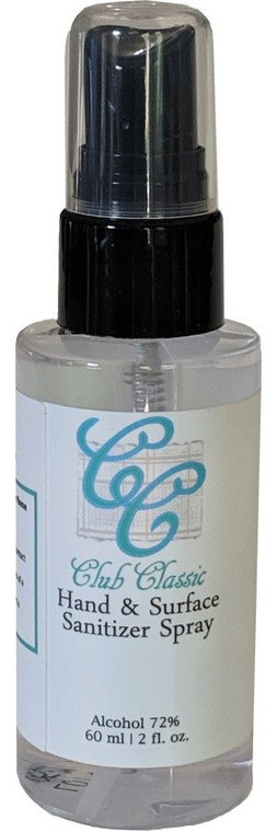 Club Classic Hand & Surface Sanitizer Mist - 2 oz.