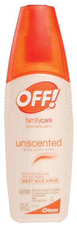 Off! Family Care Unscented with Aloe Pump 6 oz.