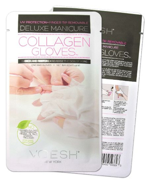 Voesh Collagen Gloves with Peppermint (Pair)