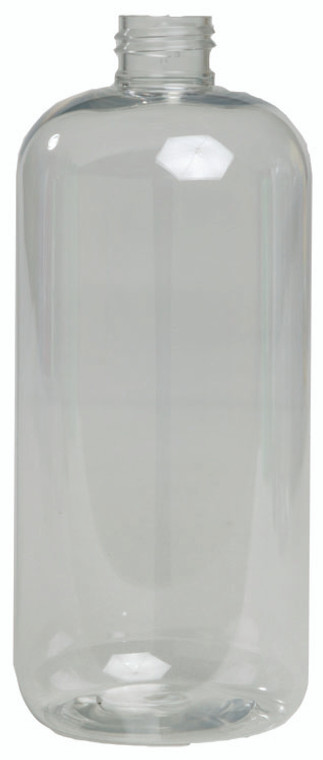 Clear 16 oz. Boston Round Pro PET Bottle