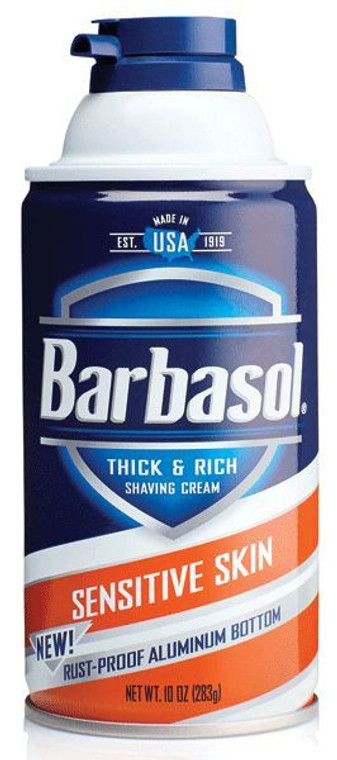 Barbasol Sensitive Skin Shave Cream 10 oz.