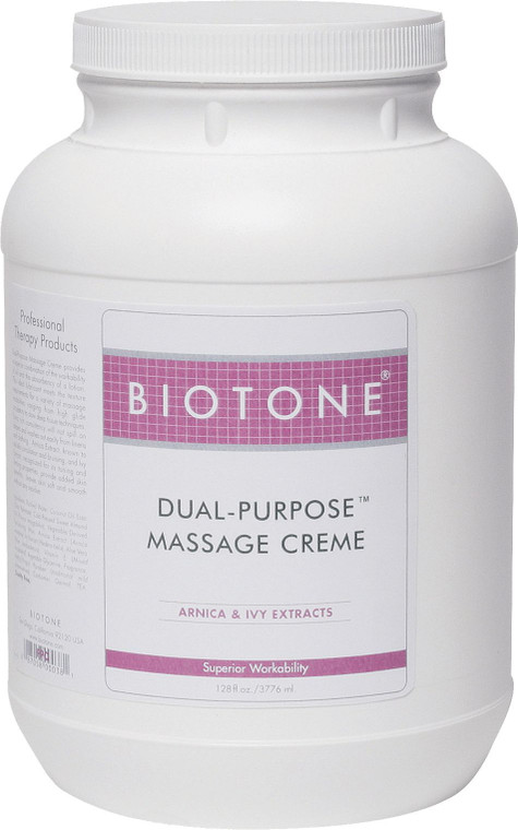 BioTone Dual Purpose Massage Creme - Gallon
