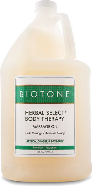 BioTone Herb Select Body Therapy Massage Oil - Gallon