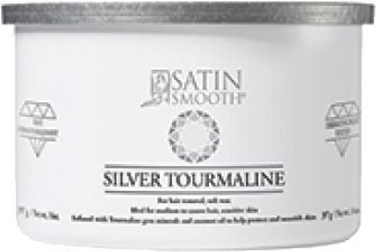 Satin Smooth Silver Tourmaline Wax 14 oz.