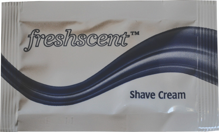 Fresh Scent Shave Cream Sachet .25 oz. (100 per Unit)