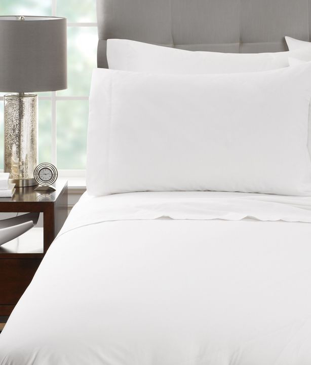 Martex Millennium Queen Fitted Sheet - (T250) 60x80x15 White (1dz)