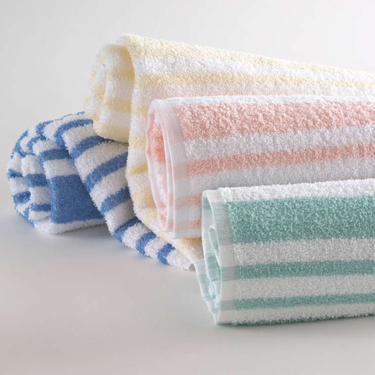 MTX Tropical Stripe Cam Pool Towel (Blue) 30x70 (15#) (1dz)
