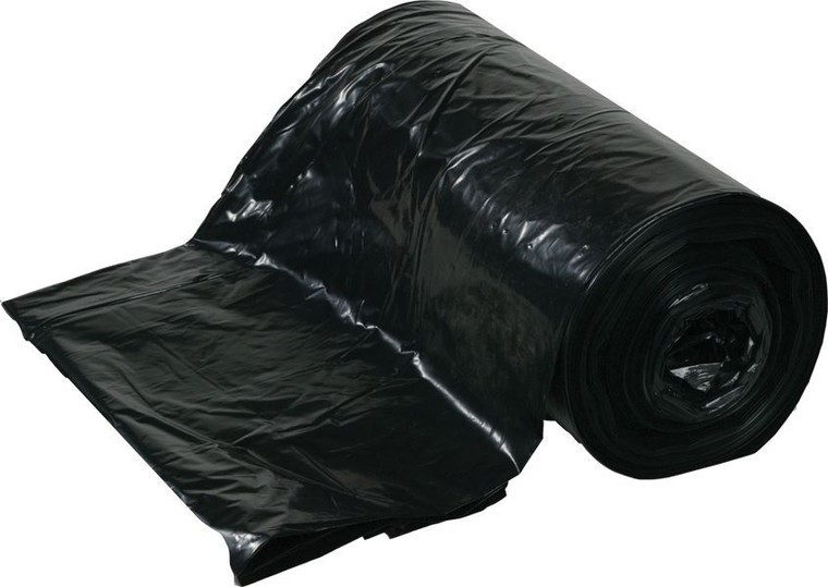 Can Liners 55 Gal (38"x58") 100/cs(20bgs/5rls) -Black- LDM #