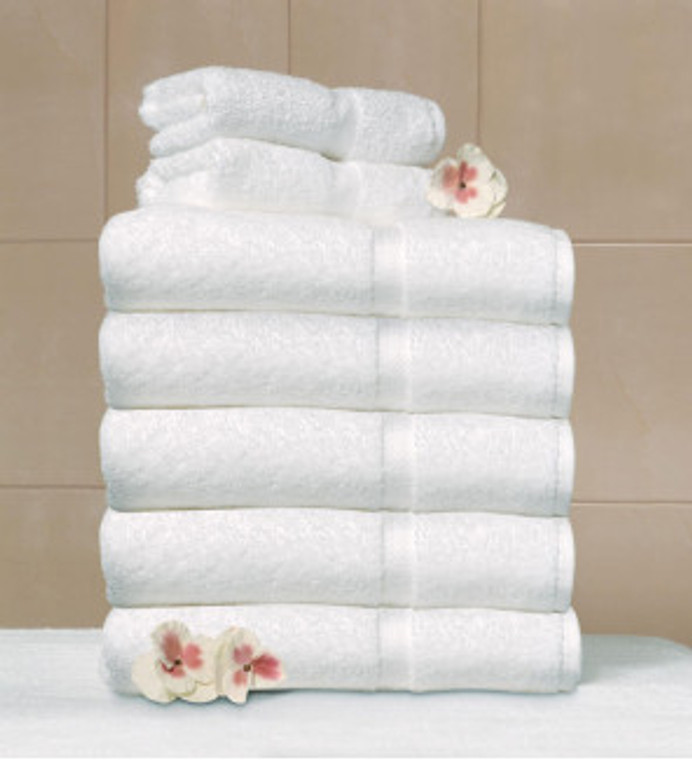 Hand Towel Crown Touch 16x30 White (4.5 lbs.) (10dz)