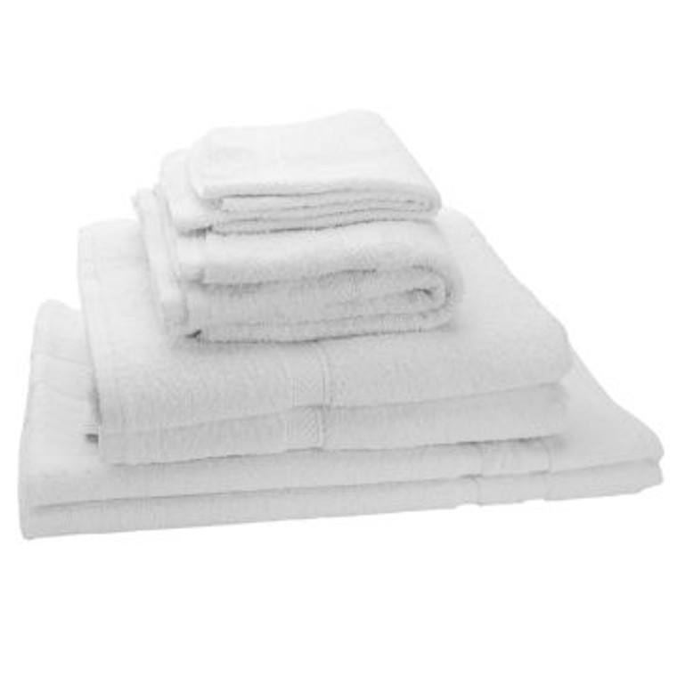 Oxford Gold Dobby Towel 27x54 - White (17#) (3dz/cs)