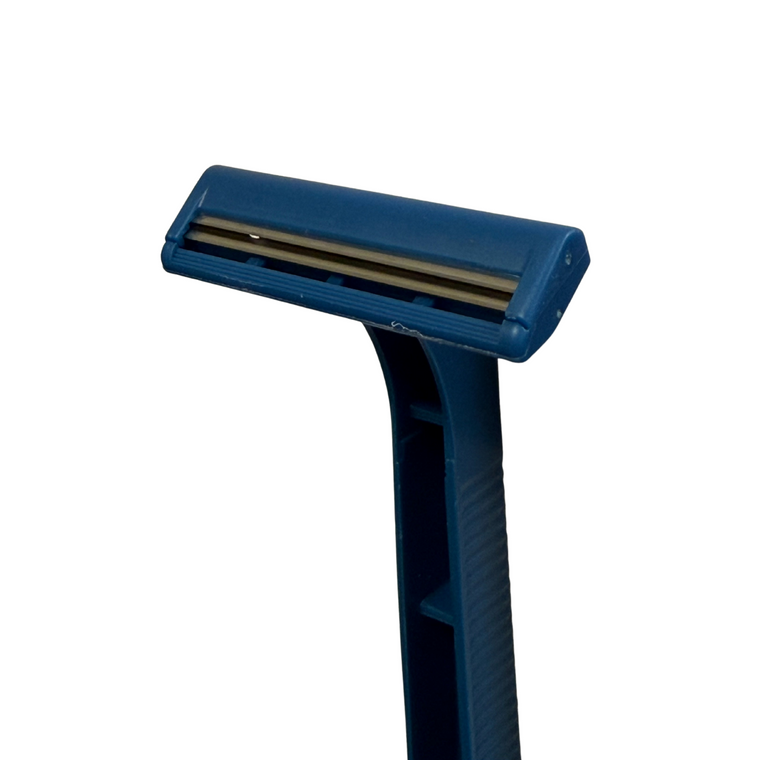 C.C. Blue Twin Blade Razor- Ind. Wrapped (500ct)