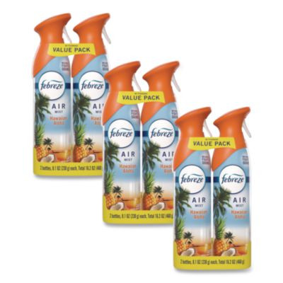 Febreze Air, Hawaiian Aloha, 8.1 oz Aerosol Spray (cs6)