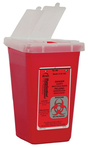 Sharps Container for Used Razors - Fore Supply Company