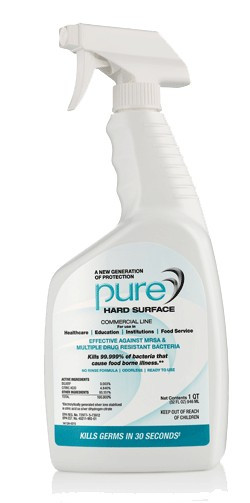 Pure Hard Surface Disinfectant 32 Oz Fore Supply Company