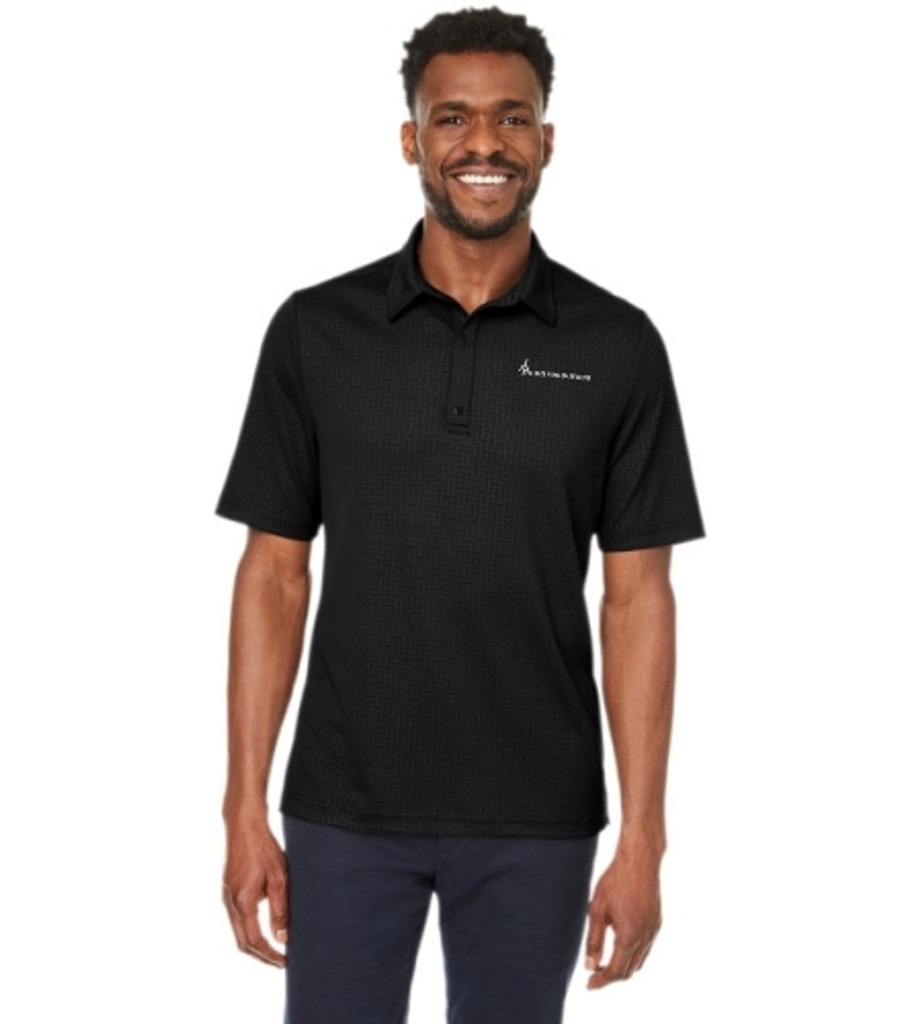 Interlock Print  Polo