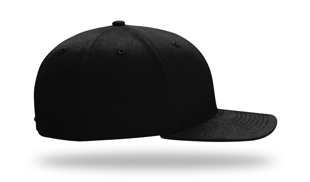 Richardson Black Twill Back Trucker 