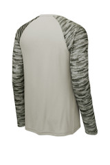 Long Sleeve Drift Camo Colorblock Tee