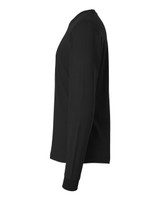 Long Sleeve Unisex Fine Jersey Tee in Black