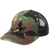 Woodland Camo/Black Trucker Snapback Woodland Camo/Black Trucker Snapback