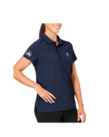 Ladies CrownLux Performance Polo in Navy with Houston Division Logo Ladies CrownLux Performance Polo in Navy with Houston Division Logo