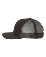 Richardson Black Trucker Snapback  - January Delivery