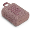JBL Go 3: Portable Speaker with Bluetooth, Built-in Battery, Waterproof and Dustproof Feature - Pink.