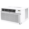 LG 18,000 BTU 11.8 CEER Smart Wi-Fi Enabled Window Air Conditioner in White