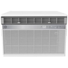 GE Smart 23,500 BTU 208 Volt 9.4 CEER Heat/Cool Window Air Conditioner in Light Cool Grey