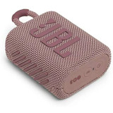 JBL Go 3: Portable Speaker with Bluetooth, Built-in Battery, Waterproof and Dustproof Feature - Pink.
