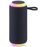 onn. Medium Rugged Speaker with LED Lighting, Gray