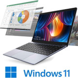 CHUWI HeroBook Pro 14.1" Laptop,256GB SSD 8G RAM,Intel Gemini-Lake N4020 Quad Core Processor,Windows 11 Bussiness Notebook Computer PC,IPS Screen,Ultra-Thin..