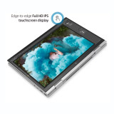 HP Envy 15.6" x360 Touch Laptop, Intel Core i5-1240P, 8GB RAM, 512GB SSD, Natural Silver, Windows 11 Home, 15-es2050wm
