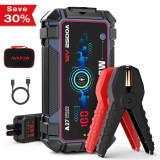 AVAPOW Battery Jump Starter 2500A Peak 22800mAh, Portable Jump Starters Battery Booster Jump Box for up to 8L Gas 8L Diesel Engine, 12V Jump Pack with Wireless Charging