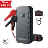 NEXPOW 2000A Peak Car Jump Starter - 12V Portable Battery Starter with USB Quick Charge 3.0 (up to 7.0L Gas or 6.5L Diesel Engine), Battery Booster with Built-in LED Light