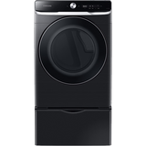 7.5 CuFt Smart Dial Super Speed Electric Dryer In Brushed Black