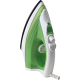 Steam and Dry Iron in Lime Green with Non-Stick Sole Plate and Steam Control