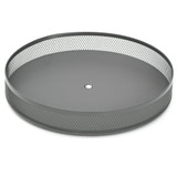 Mainstays Mesh 10" Wide Turntable Metal Spinning Organizer Kitchen Bathroom Storage