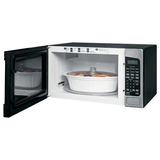 GE 2.0 CuFt 1200 Watt Stainless Steel Countertop Microwave Oven