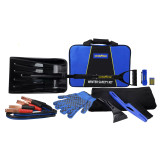 Goodyear Winter Safety Kit with Booster Cables, Snow Shovel 16.5" x 2.5" x 13.5", 2lbs