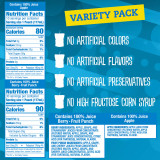Capri Sun 100% Juice Variety Pack (40 ct.)