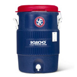 Igloo 5-Gallon Heavy Duty Seat Top  Water Container - Blue Texas Edition
