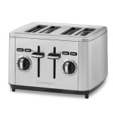Cuisinart Stainless Steel 4-Slice Toaster, CPT-14WM