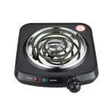 Mainstays Single Burner, 120V~ 1100W, Portable, Easy to Cook, Elegant Classic Design