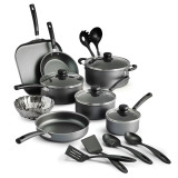 Tramontina Primaware 18 Piece Non-stick Cookware Set Steel Gray