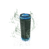 Proscan Elite, Light up 360 Degree Sound Waterproof IPX4 Bluetooth Speaker, Dual External Passive Radiators , Black, PESP1708