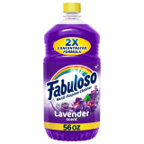 Fabuloso Multi-Purpose Cleaner, 2X Concentrated Formula, Lavender Scent, 56 oz